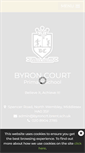 Mobile Screenshot of byroncourtschool.co.uk